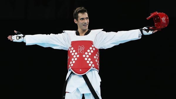 Sebastian Eduardo Crismanich soaks up the acclaim after claiming the gold medal