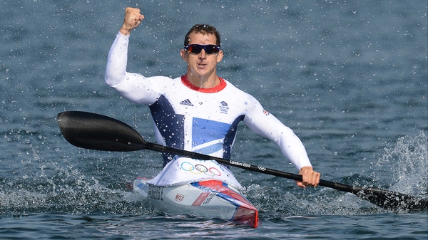 Ed McKeever, dubbed 'Usain Bolt on water' won the men's K1 200