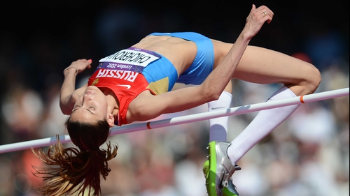 Anna Chicherova won medals in Beijing and London