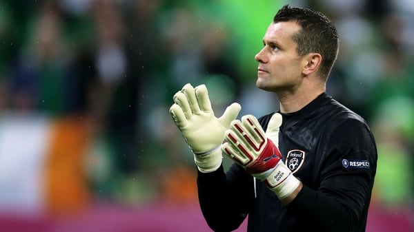 Shay Given last played for Ireland in Euro 2012