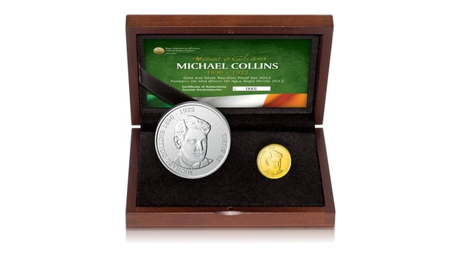 The coins will be available online or at the Central Bank on Dame Street