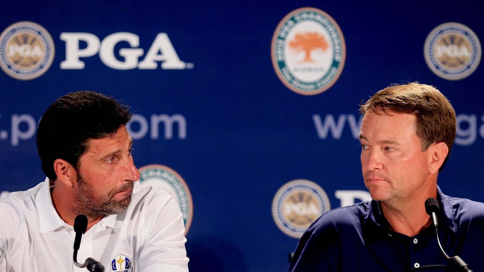 Olazabal names three Ryder Cup vice captains