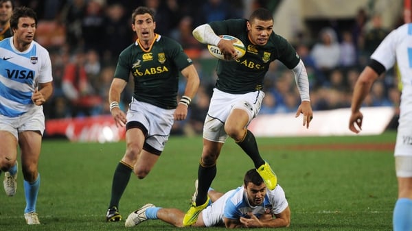 Bryan Habana helped South Africa to victory over Argentina