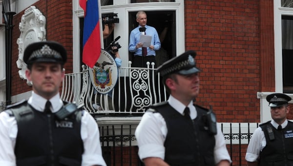 Julian Assange has been living in the Ecuadorian embassy for more than a year