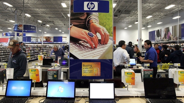 HP said it expected to cut 3,000 to 4,000 jobs over the next three years