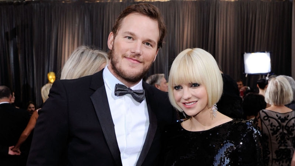 Chris Pratt and Anna Faris pictured in happier times