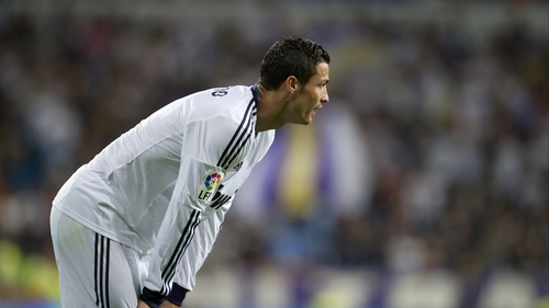 Ronaldo scored twice in Real Madrid's 3-0 win over Granada