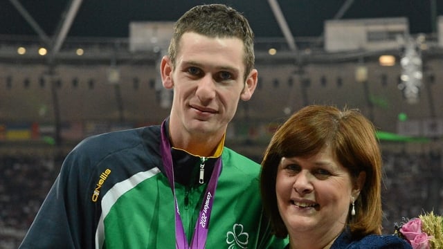 Michael McKillop and his mother Catherine