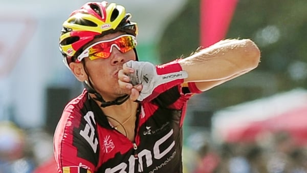 Philippe Gilbert won stage 12 of the Vuelta