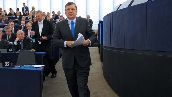 EU Commission President Barroso announced details of the banking union in the European Parliament