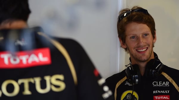Romain Grosjean will be partnered by Pastor Maldonado in 2014
