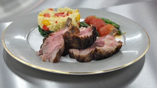 Moroccan slow-cooked lamb with cous cous: MasterChef