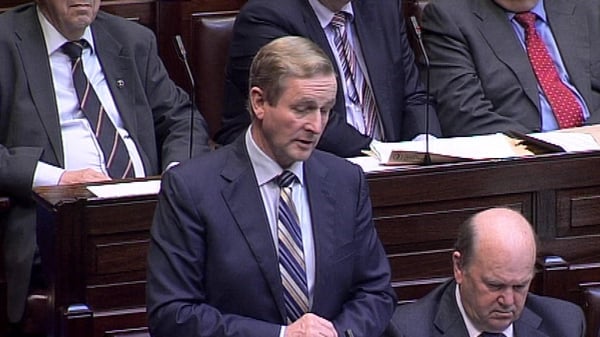 Enda Kenny says it is a difficult choice for anybody to resign as a minister of state