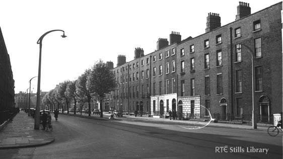 Lower Baggot Street, Dublin 
Circa 1953/54
RTÉ Johnson Collection
© RTÉ Stills Library 3009/023
