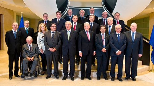 European finance ministers are meeting in Luxembourg