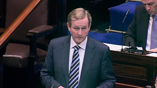 Enda Kenny says it is time for courage and conviction