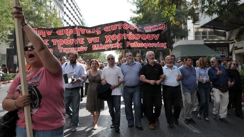 Unions in Greece will hold a 48-hour strike from tomorrow