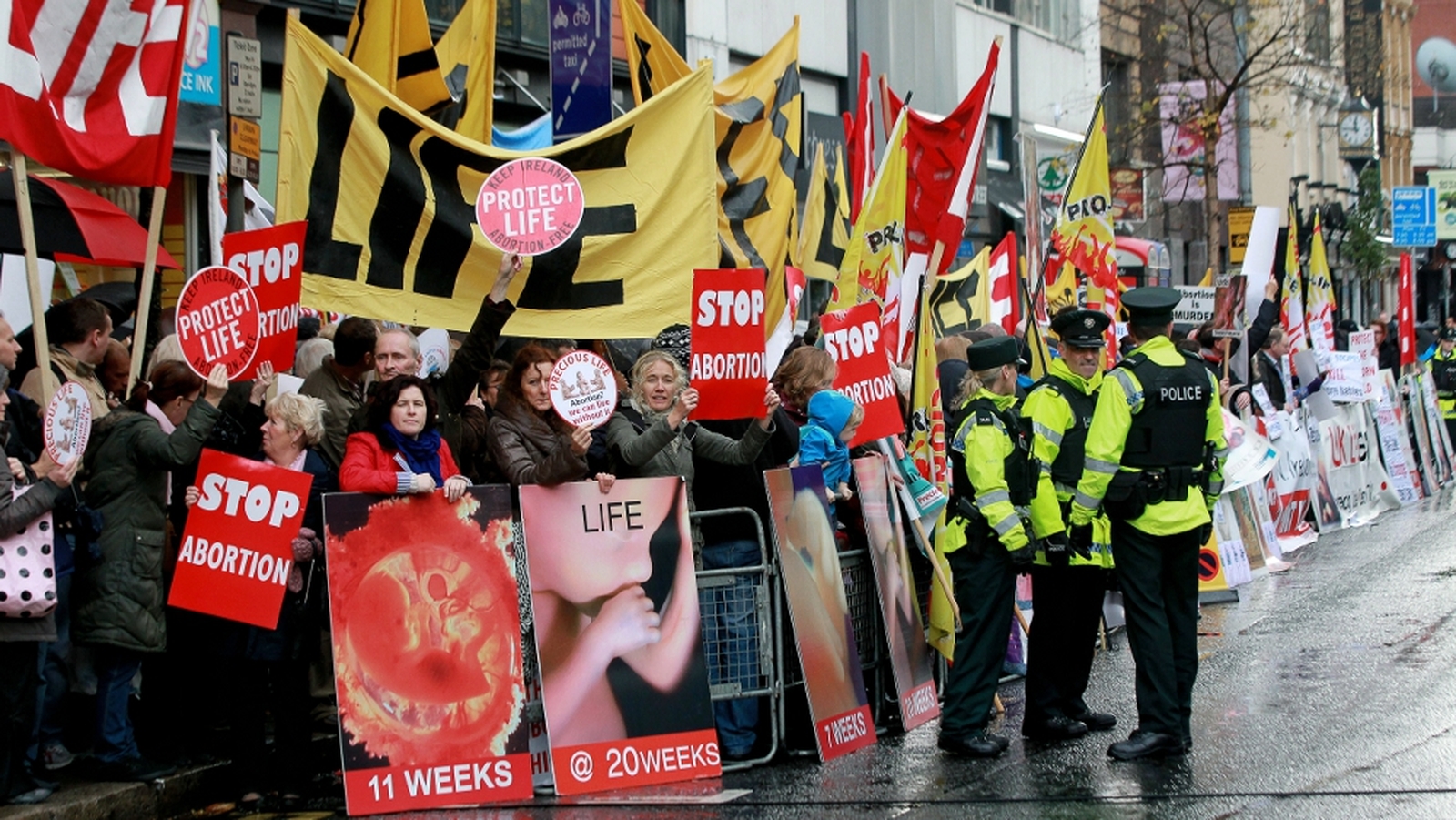 Protest as Marie Stopes opens Belfast clinic