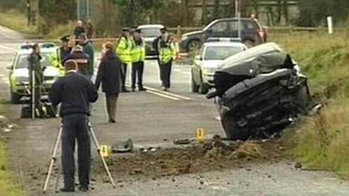 Two girls were killed in the crash, while two others were injured