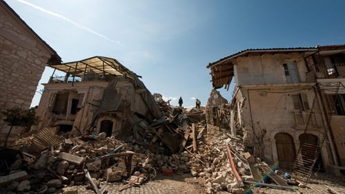 A magnitude 6.3 earthquake struck L'Aquila in April 2009