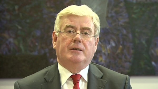 Eamon Gilmore said the targets set and agreed had been expressed in percentage terms