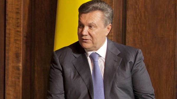 Ukrainian President Viktor Yanukovych earlier denied that he planned to resign
