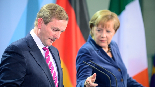 Angela Merkel reaffirmed Ireland's special case status