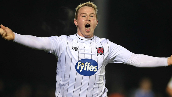 Michael Rafter's brace was enough for Dundalk to retain their top flight status