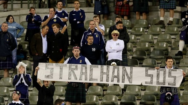 A section of Scotland falls called on Gordon Strachan to be installed as manager following defeat to Belgium