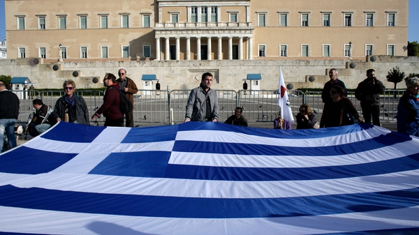 Greek government passed an austerity package worth €13.5bn last week