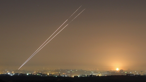 It is the first rocket attack from Gaza on Israel since November
