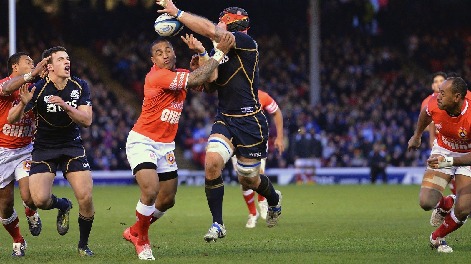 Tonga shock Scotland at Pittodrie