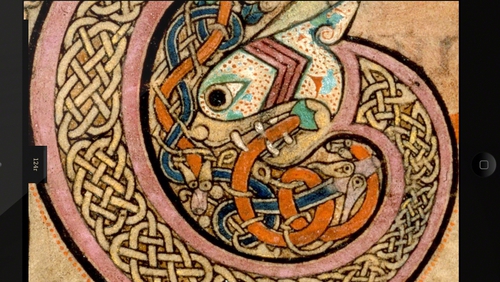 New app allows users scroll through the Book of Kells page by page
