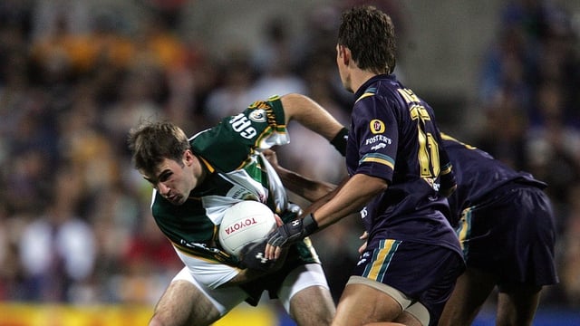 Cullen in action in the 2005 International Rules Series