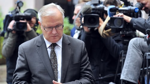 Olli Rehn said it was of fundamental importance agreement be reached by the end of the year