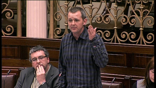 Richard Boyd Barrett claims the measures were contained in an unrelated piece of legislation and are extremely draconian