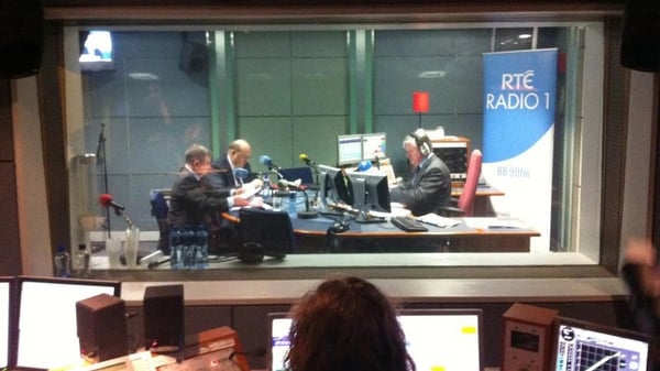 Brendan Howlin and Michael Noonan took questions from the public on the Today with Pat Kenny programme