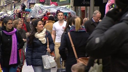 Irish retailers are set to benefit from the trouble in Belfast as many Northern shoppers travel south