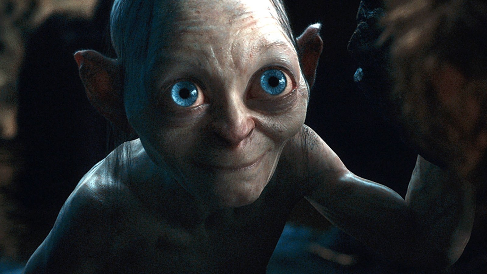 smeagol smiling