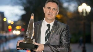 Billy Walsh received the Phillips Sports Manager of the Year award on behalf of himself and the absent Pete Taylor at an awards lunch in Dublin on Wednesday