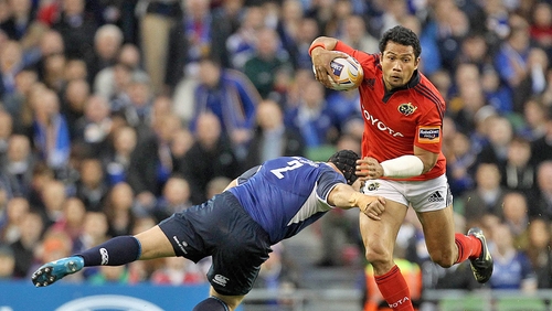 Casey Laulala will start for Munster against Saracens