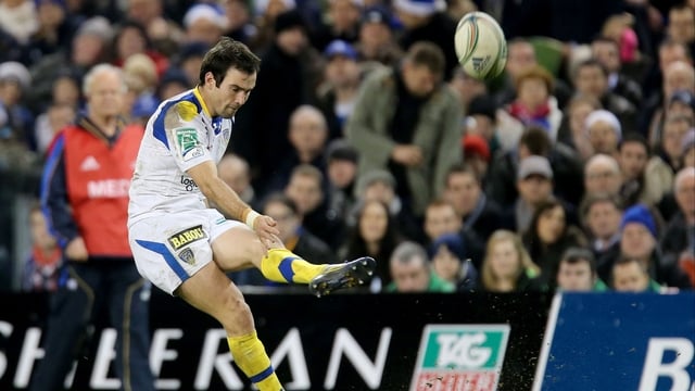 Morgan Parra scored 23 kicked points at Aviva Stadium