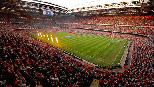 Ireland will play two of their four 2015 Rugby World Cup Pool D matches at Millennium Stadium