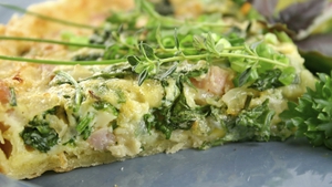 Clodagh McKenna's Lunch-time Ham and Cheese Quiche