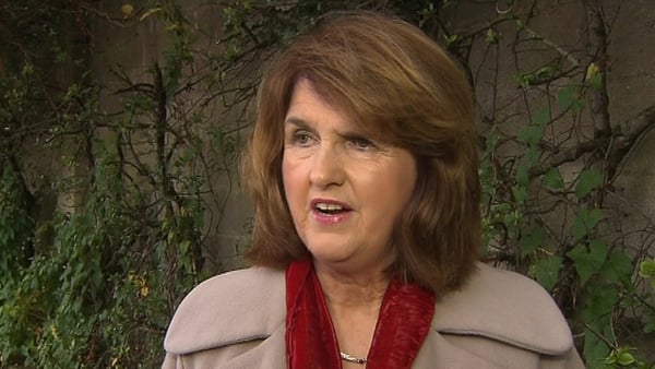 Joan Burton has backed Eamon Gilmore's leadership