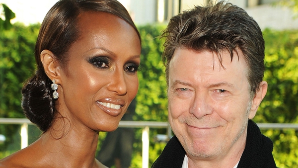Iman and the much-missed David Bowie