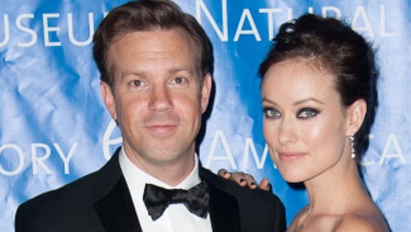 Sudeikis confirms SNL exit, pictured here with fiancée Olivia Wilde