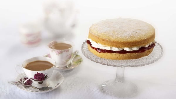 A traditional and a classic, the simple and delicious sponge from Rachel Allen