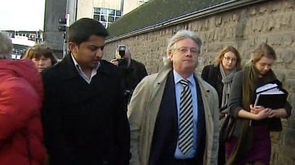Gerard O'Donnell (r) said Praveen Halappanavar wants to know why his wife died