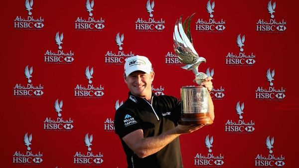 Jamie Donaldson won the second European Tour event of his career in Abu Dhabi on Sunday